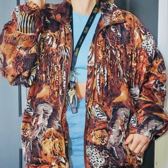 Vintage Silk EVR Rousso Apparel jacket - Picture 1 of 4